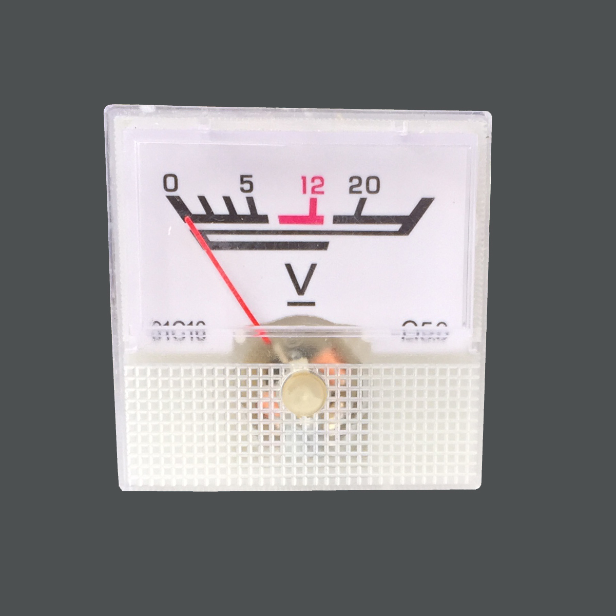 0-20V Analog Voltage Panel Meter voltmeter Guage 5PCS