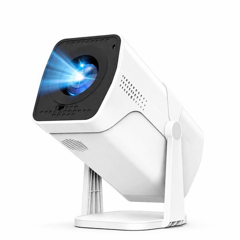 GCZ V03 Projector 4K 1080P Support, WiFi and Bluetooth, Model# MPJ11004