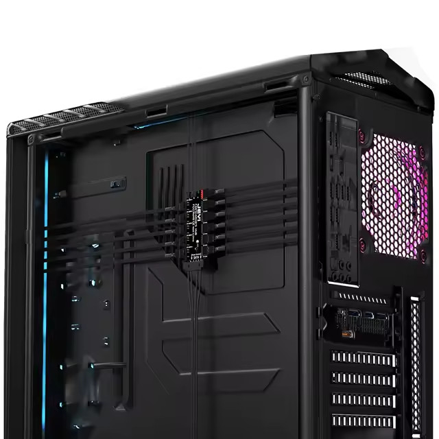 🔥JEYI ARGB PWM 5-Way Fan Hub 12V 4Pin & 5V 3Pin RGB Splitter🆕