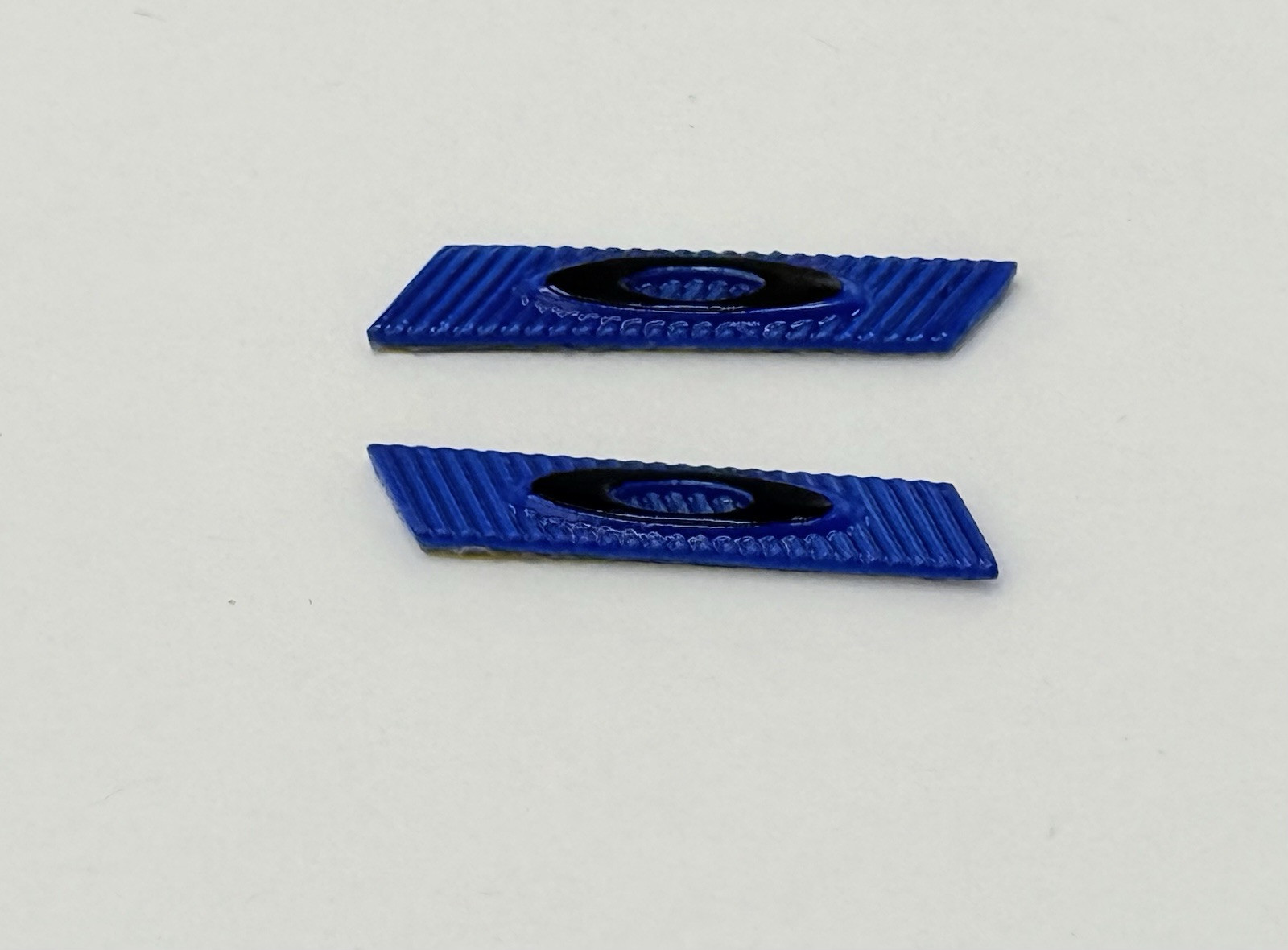 OAKLEY SUTRO & SUTRO LITE SUNGLASSES REPLACEMENT BLUE SIDE ICONS ICON LOGOS 2