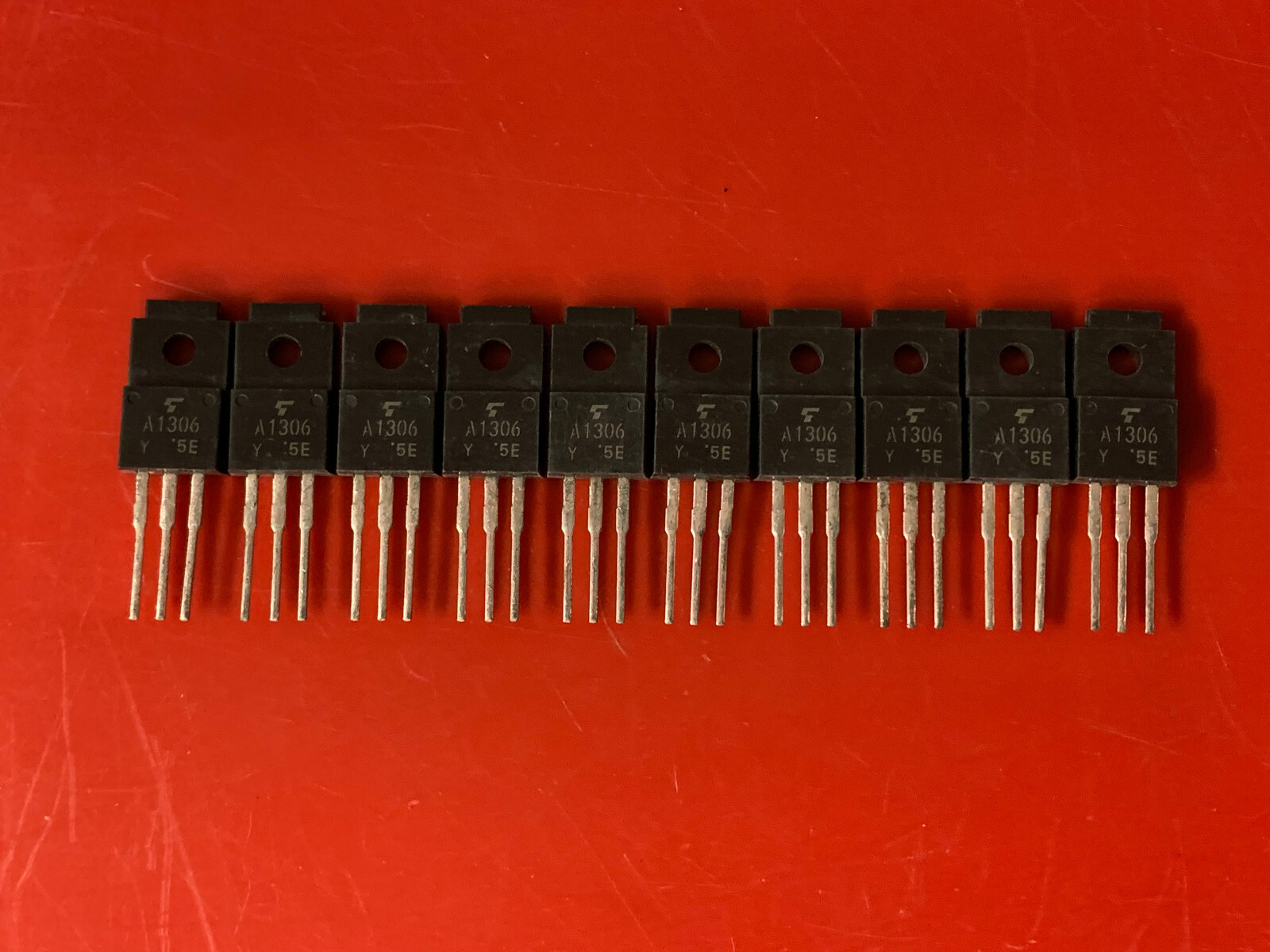 10x 2SA1306 TOSHIBA Transistor Silicon PNP Power TO-220 Package 2SA1306-Y