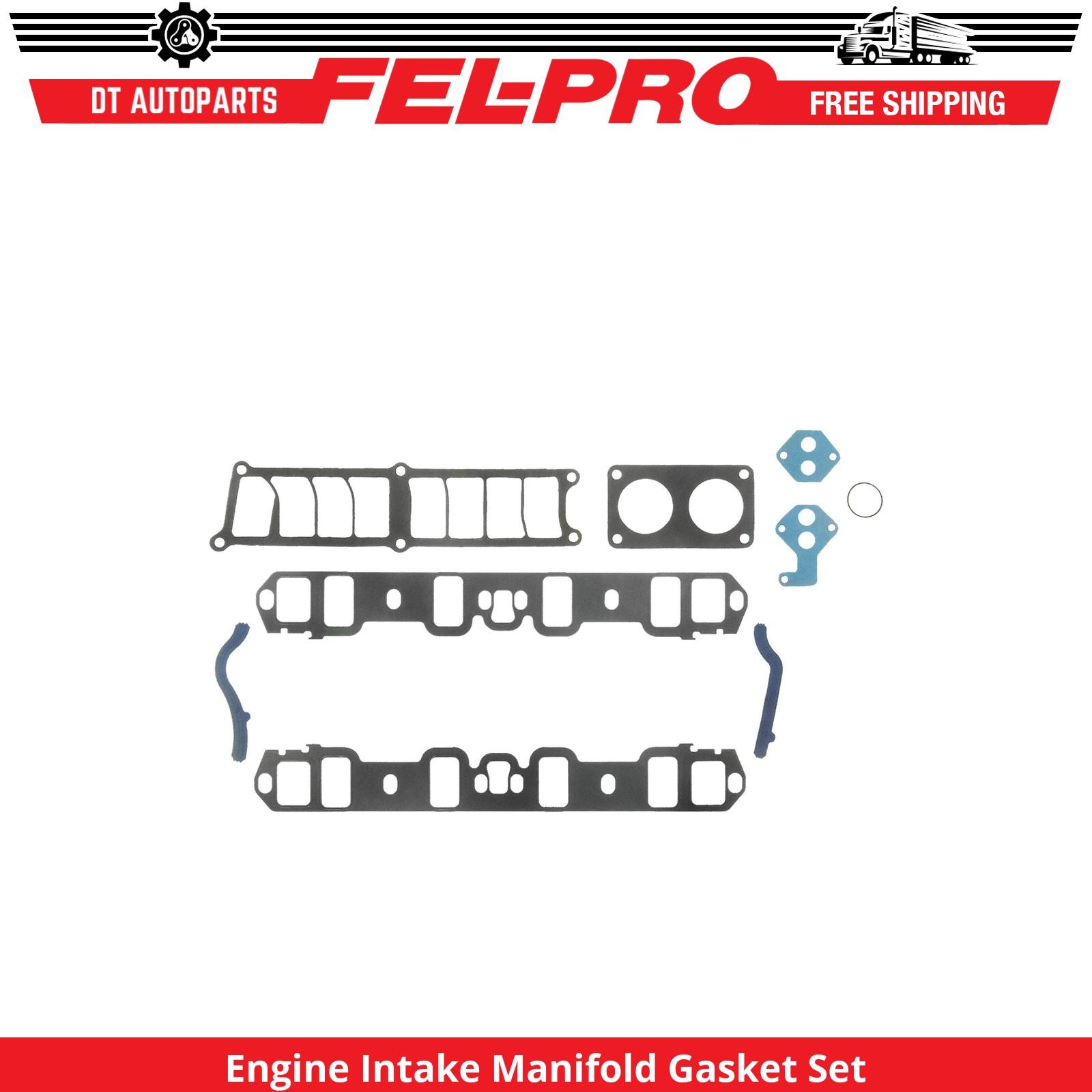 For 85-96 Ford Bronco 5.0L Eng Intake Manifold Gasket Set Lower and Upper FelPro