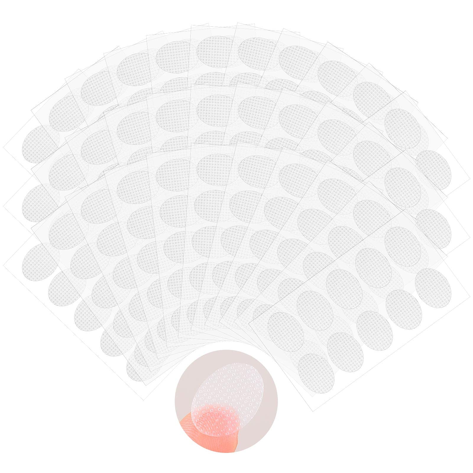 480 Pcs Earlobe Support Patches for Earrings Torn or Stretched Piercings