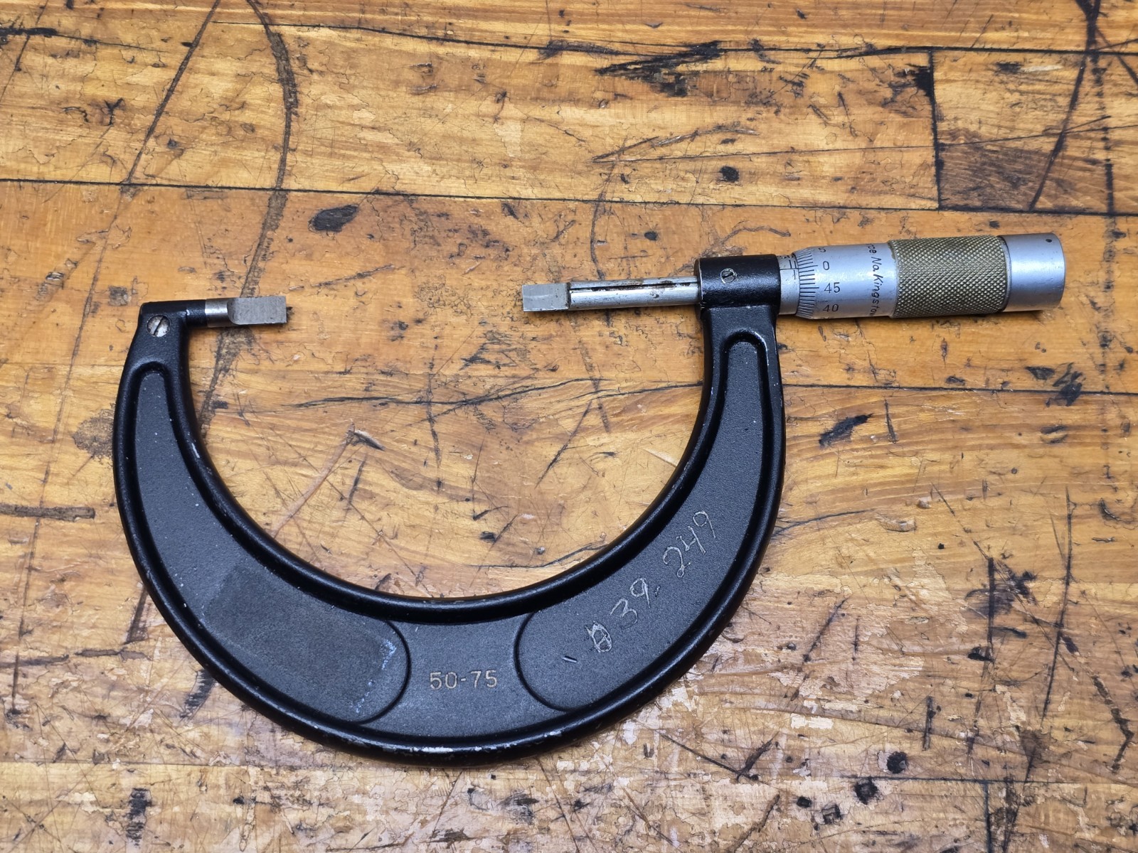 Brown & Sharpe Metric Blade Micrometer 50-75mm