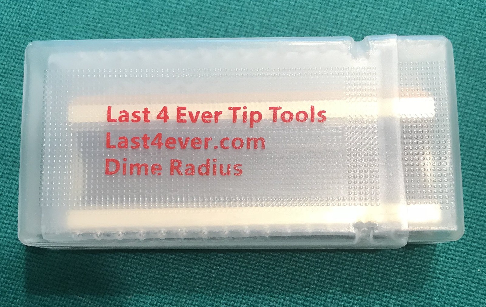 Tip Tool - Dime Radius