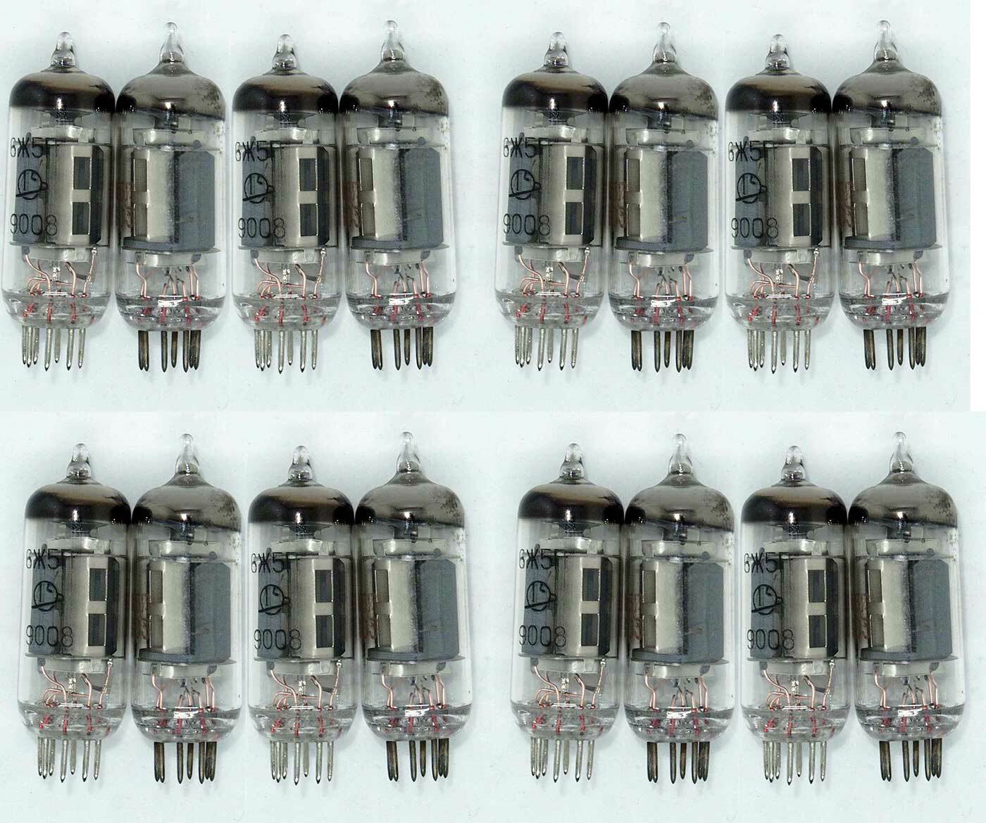 40 PCS. per lot x 6J5P (6Ж5П) 6Z5P  ~ 6AH6 ~ 6F36 USSR Pentode Tubes  = DDP