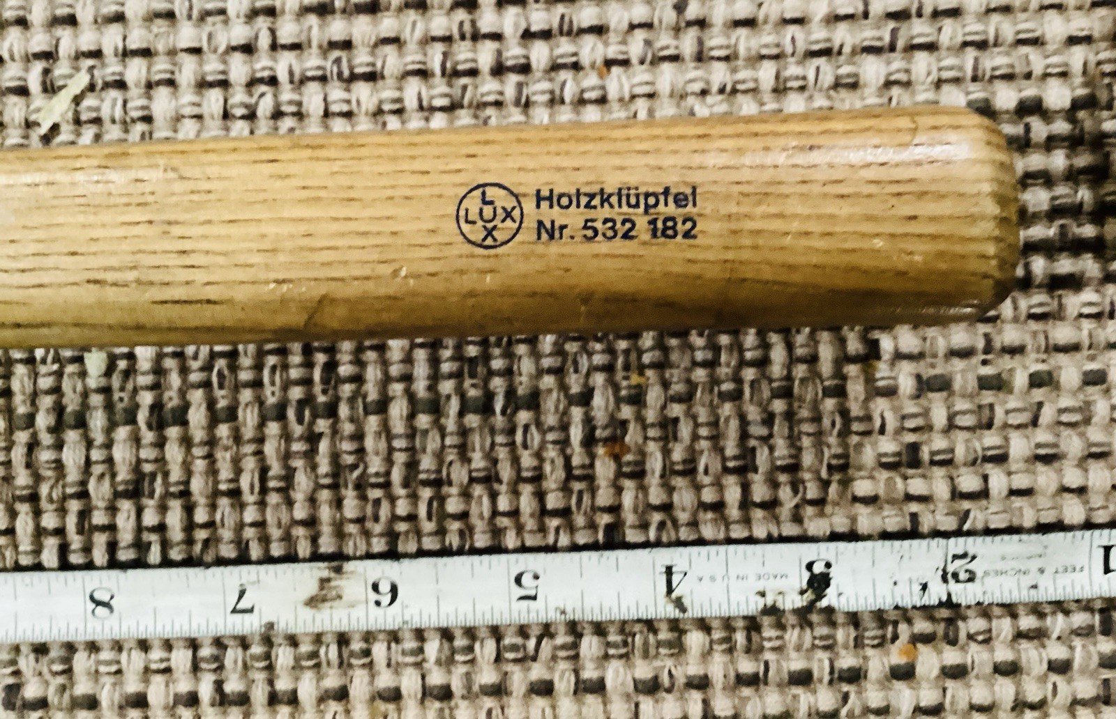 LUX. Wood Carvers Mallet Carving Hammer Woodworking Tool