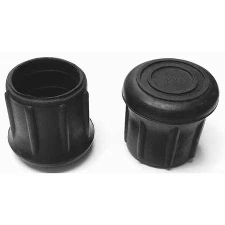 Protective Leg Tip, Slipon, Rd, 1-7/32, Pk10, Ltb 22Bn