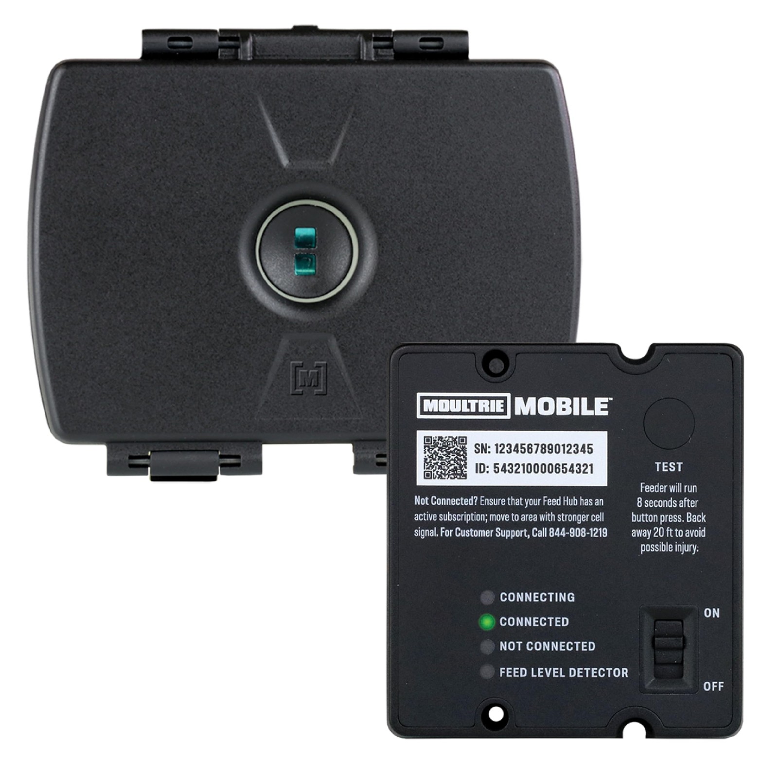 Moultrie Feed Hub Cellular Upgrade Kit for Spin Cast Feeders Black
