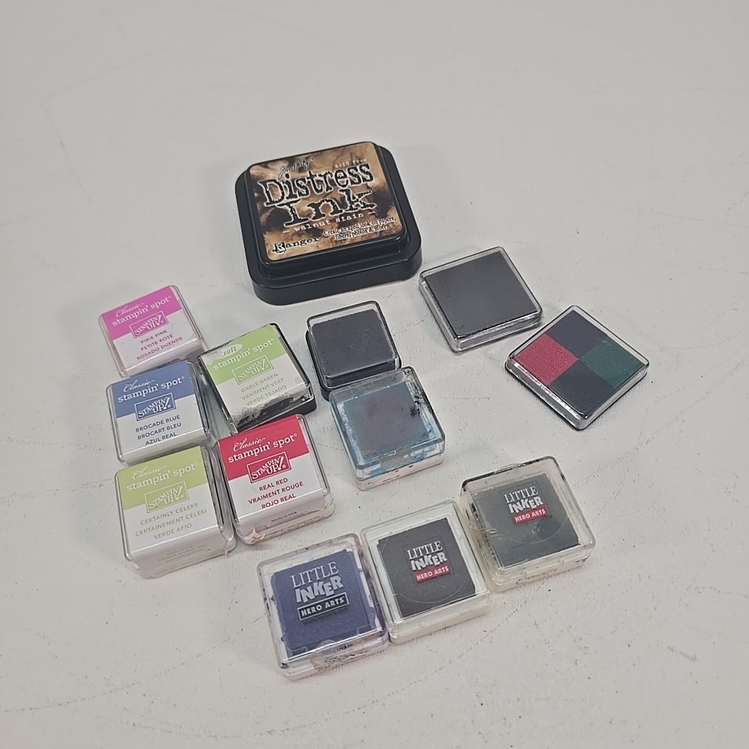 Stampin’ Up! Classic Stampin Spots Ink Pads Little Inker Distress Ink And More