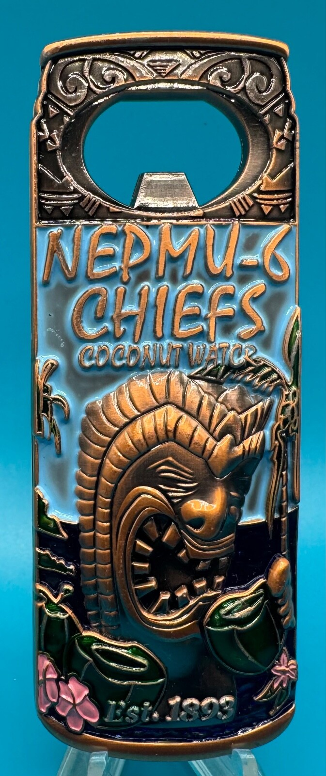 USN Chief's Mess CPO NEPMU-6 Pearl Harbor Prev. MED Unit 6 Navy Challenge Coin