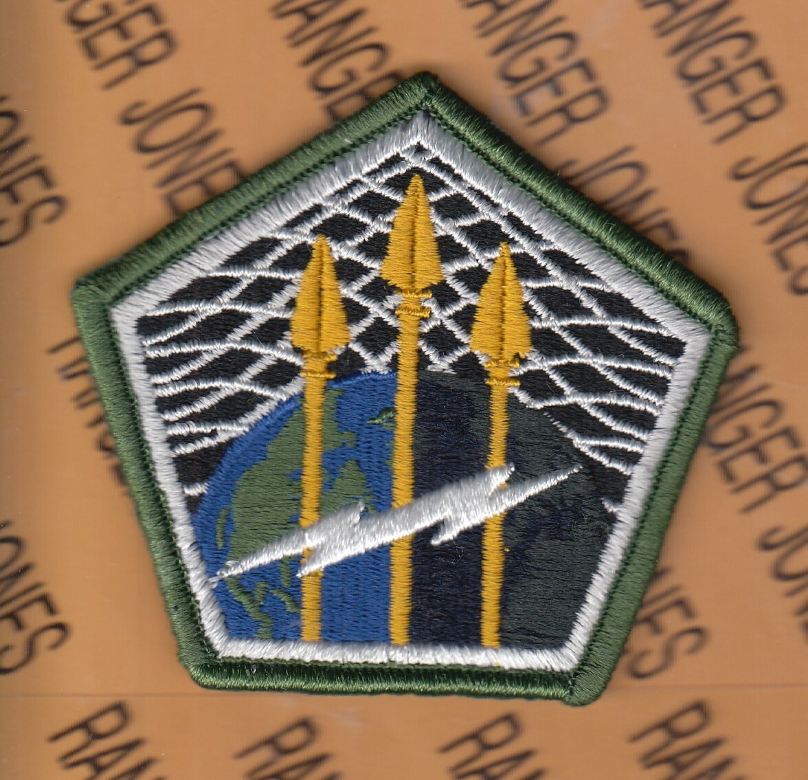 U.S. Army Cyber Command w/ HOOK 3" uniform patch m/e