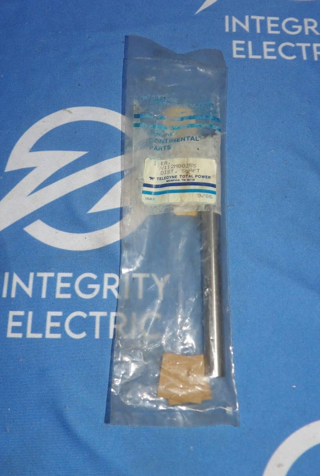 NOS Teledyne Y122M00255 Dist. Motor Shaft + 1 Year Warranty