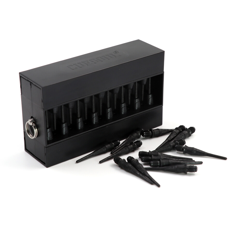 CUESOUL Touch-Point Soft Dart Tip Point with Dart Case Tool for Dart Tip Remove
