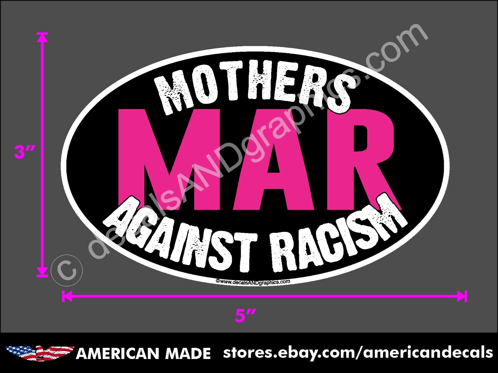 TRUMP 2020 2024 STICKER MOTHERS AGAINST RACISM ANTI DEMOCRAT MAGA DEPLORABLE