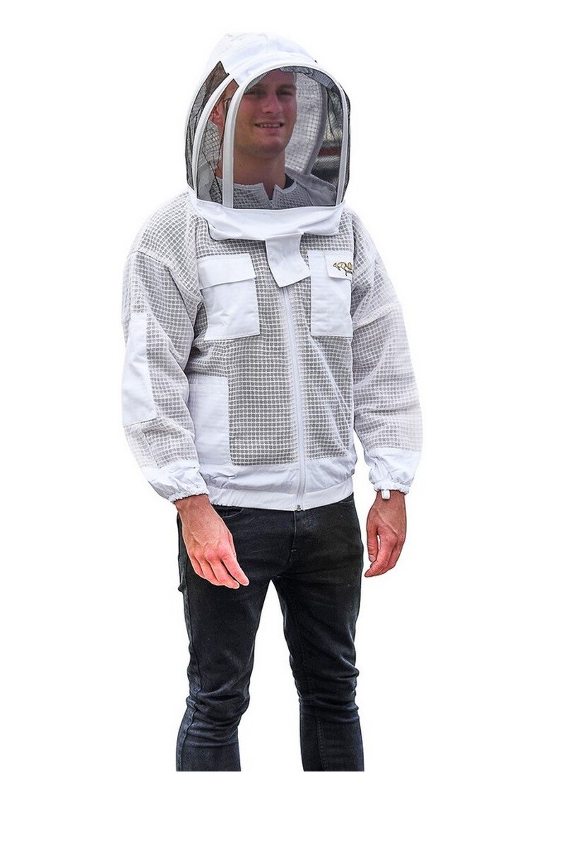 OZ ARMOUR BEEKEEPING JACKET & TROUSERS SUIT FOR BIG & STOUTS VENTILATED