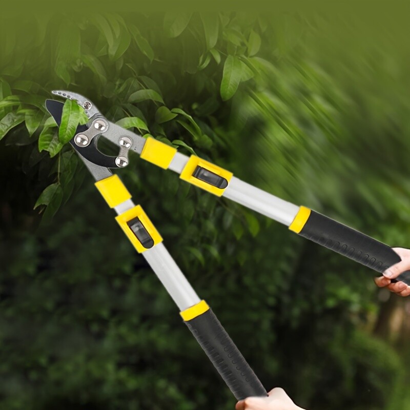 1pcs Fruit Tree Pruning Garden Scissors for Strong Branches,Telescopic Scissors