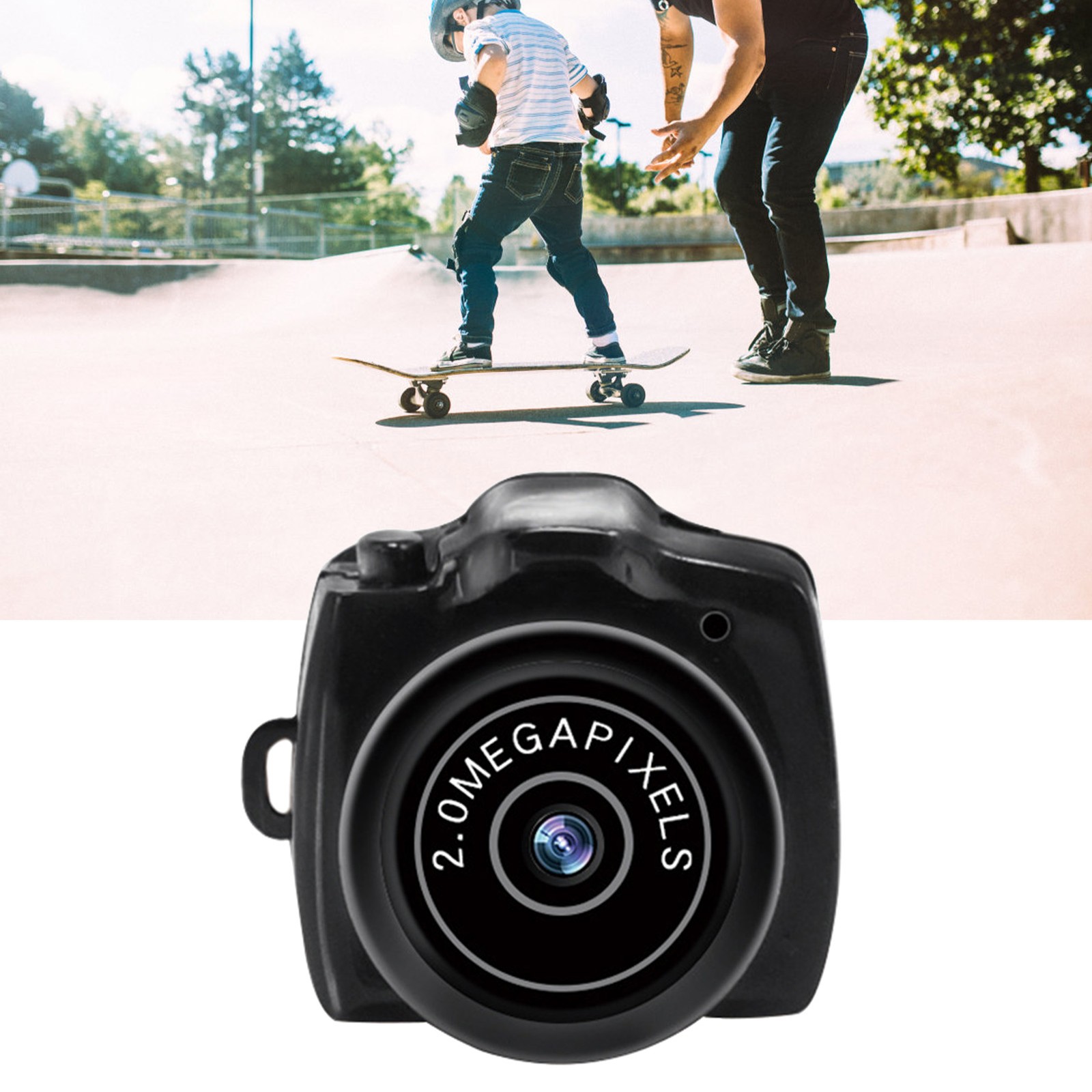 Small Action Camera Rechargeable Battery For HD Video Camera 200 000