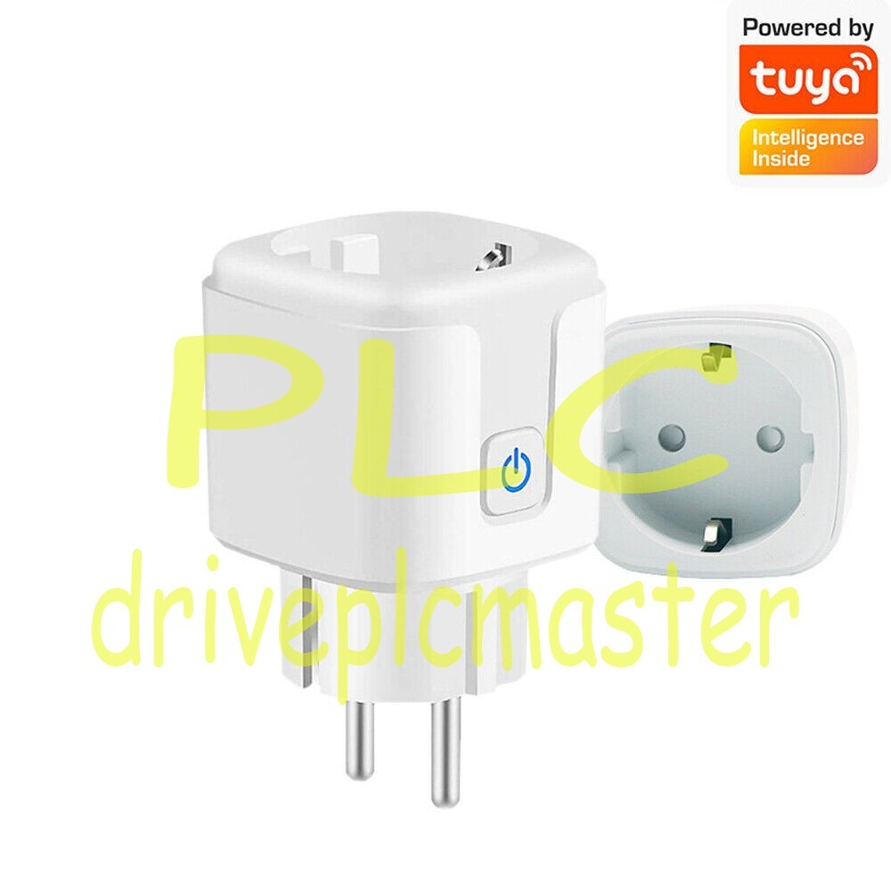 Smart Socket EU 16A AC100-240V Tuya Smart Socket Wifi Smart Plug Power Outlet #d