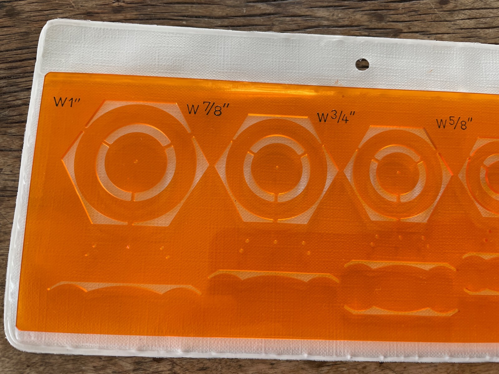 Two Vintage Standardgraph Stencils: Curves & Ellipses; Hexagonal Nut Templates