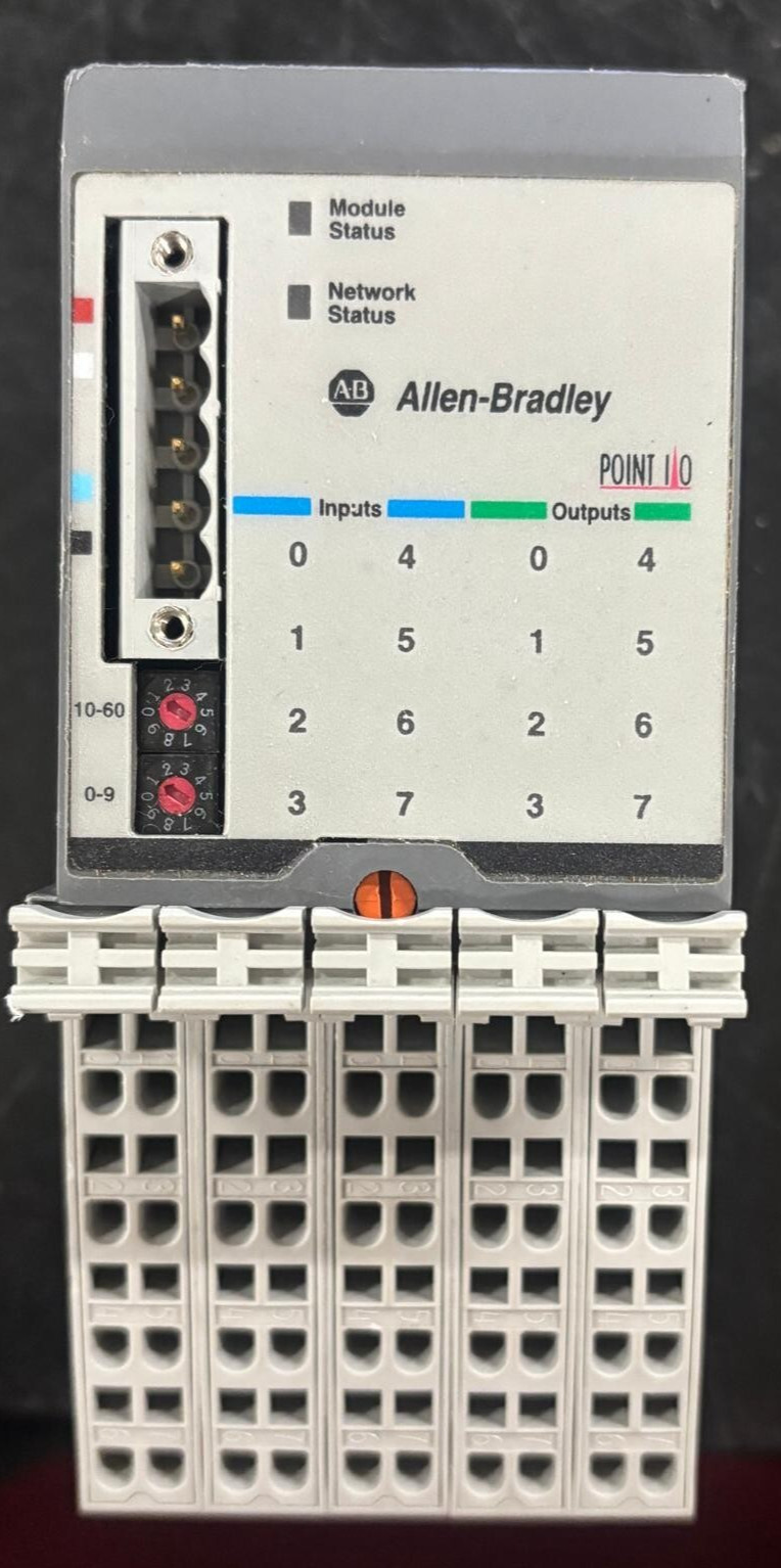 Allen-Bradley 1734D-IB8XOB8E Ser A Combination Block w/ (5x) 1734-RTBS
