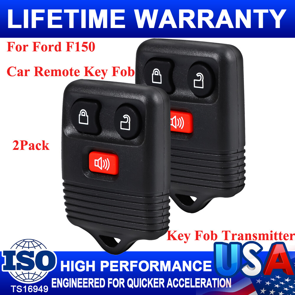 2 for Ford F150 F250 F350 1998-2010 Remote Car Key Fob Shell Cover CWTWB1U345