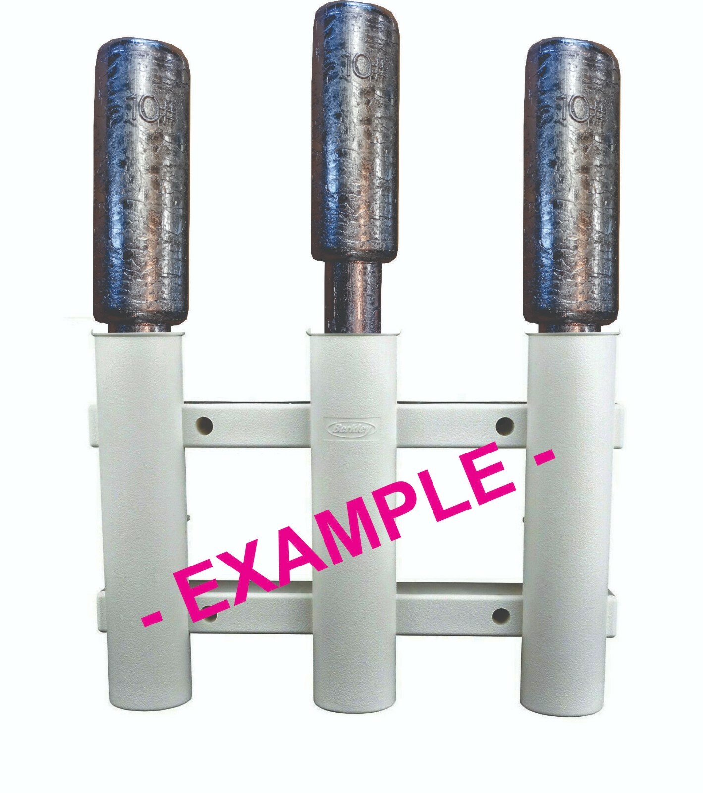 10 lb Cod Sinker / Deep Drop Weight Mold - FITS ROD HOLDERS - Aluminum CNC