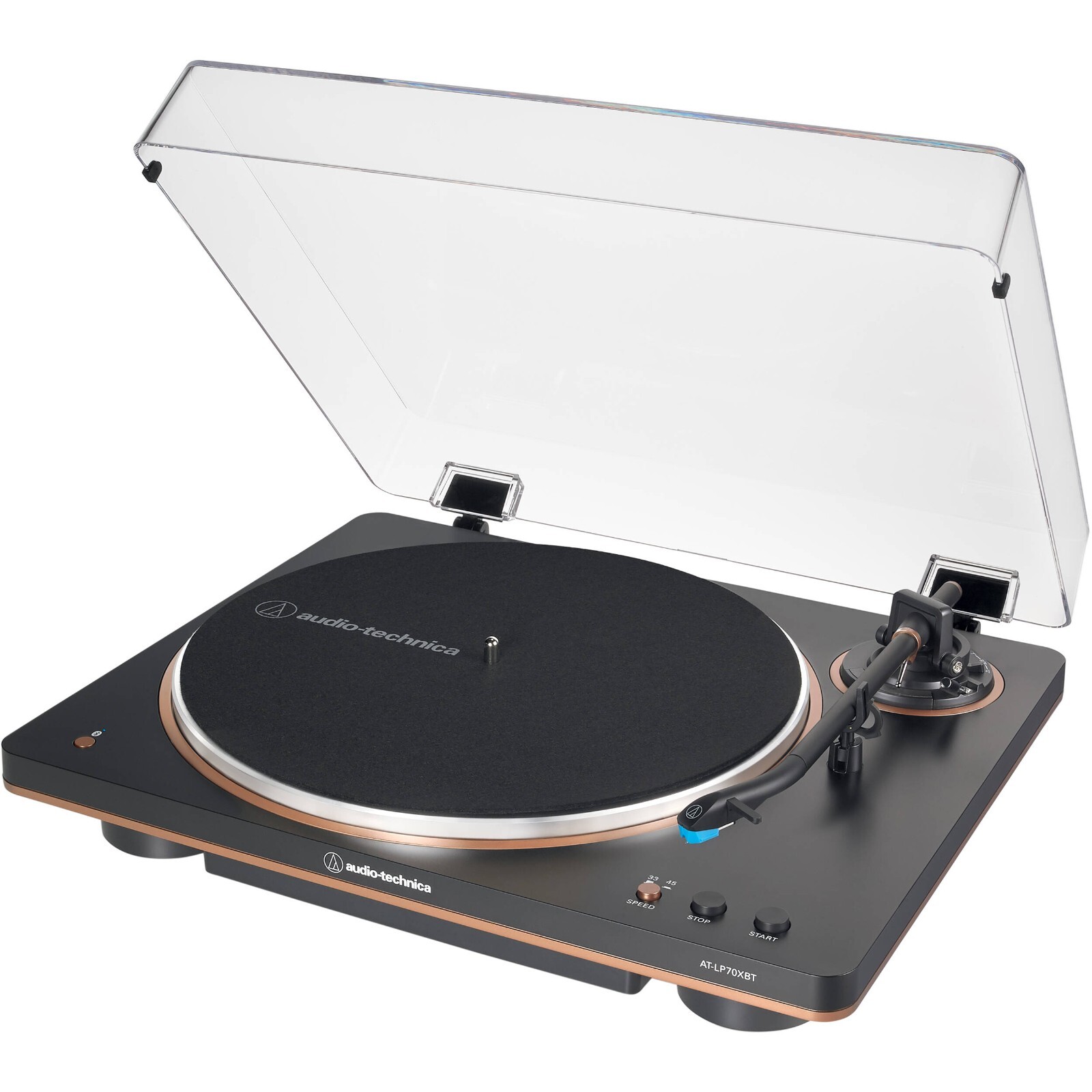 Audio-Technica Fully Automatic Wireless Belt-Drive Turntable (Black/Bronze)