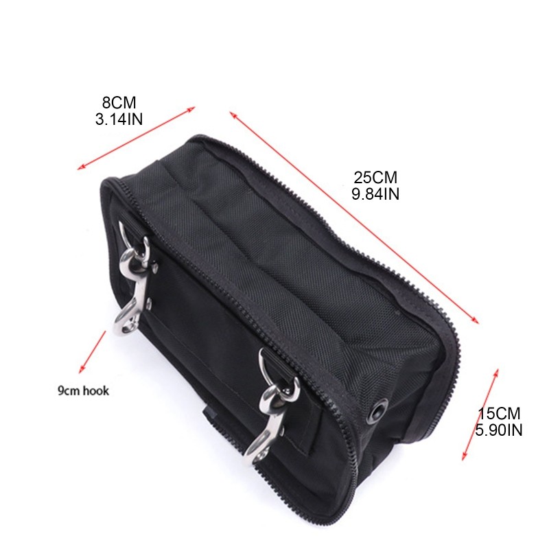 Side-mounted Back Fly BCD Storage Bag Mini Type Scuba Diving Storage Pocket