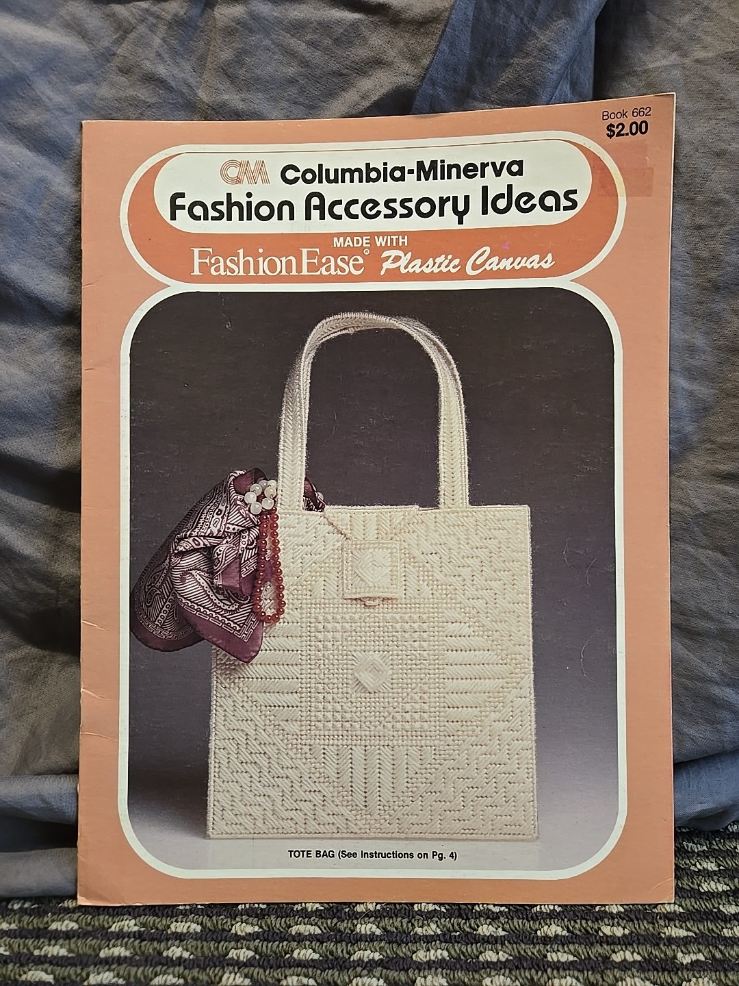 1980 Columbia-Minerva Fashion Accessory Ideas Fashion Ease Plastic Canvas No.652