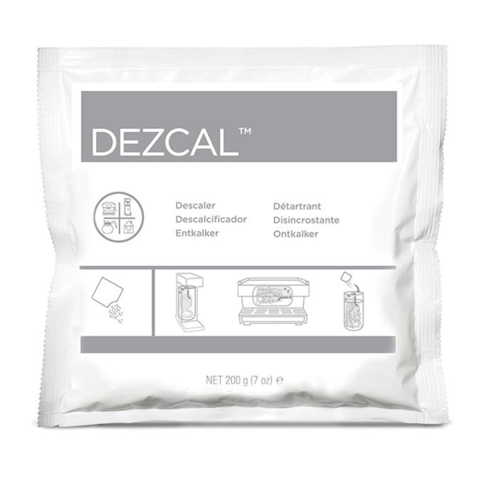 Urnex Dezcal Activated Scale Remover - 7 oz - For Use on Commercial Boilers a...