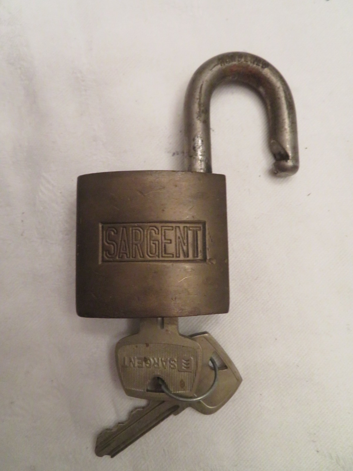 Vintage SARGENT Padlock with 2 Keys
