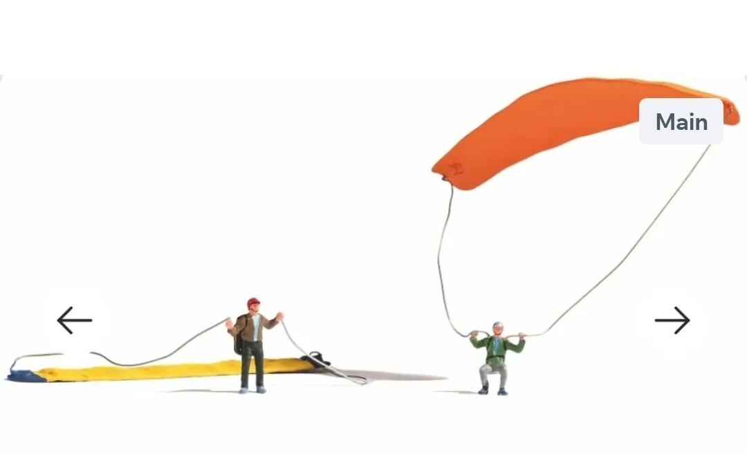 Noch Paragliders 15886 HO SCALE