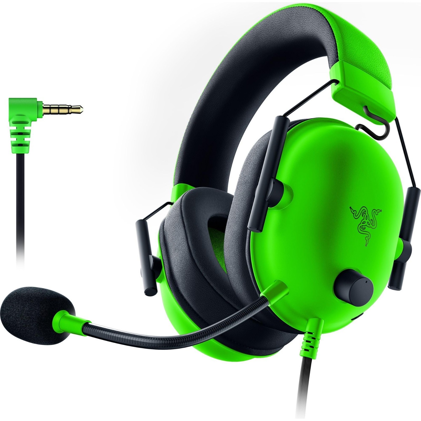 Razer BlackShark V2 X Wired Gaming Headset Green 3.5mm RZ04-03240600
