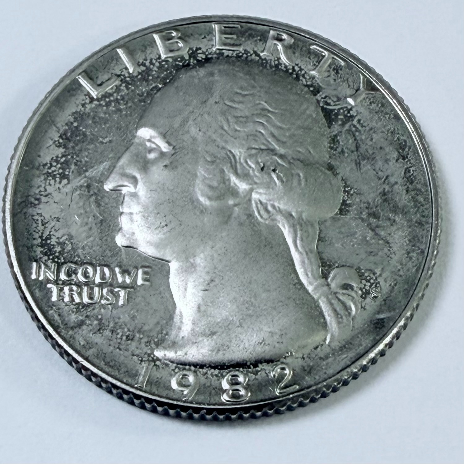 1982 S WASHINGTON *PROOF* QUARTER  **FREE SHIPPING** #6933