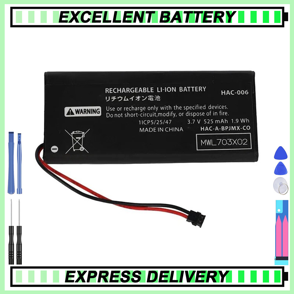 Replace Battery for Nintendo Switch Joy-Con Joycon HAC-006 Free Shipping