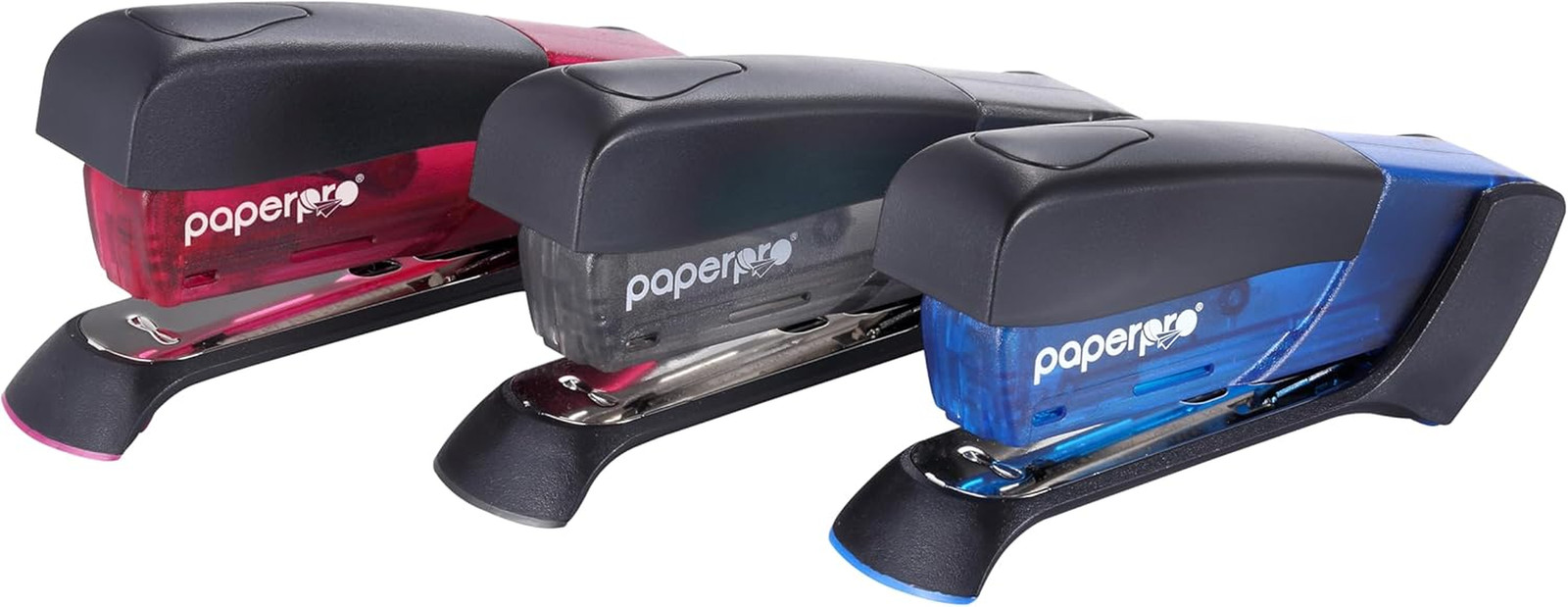 Paper Pro Compact Classic No Effort, One Finger, 80% Easier Staplers - Great for
