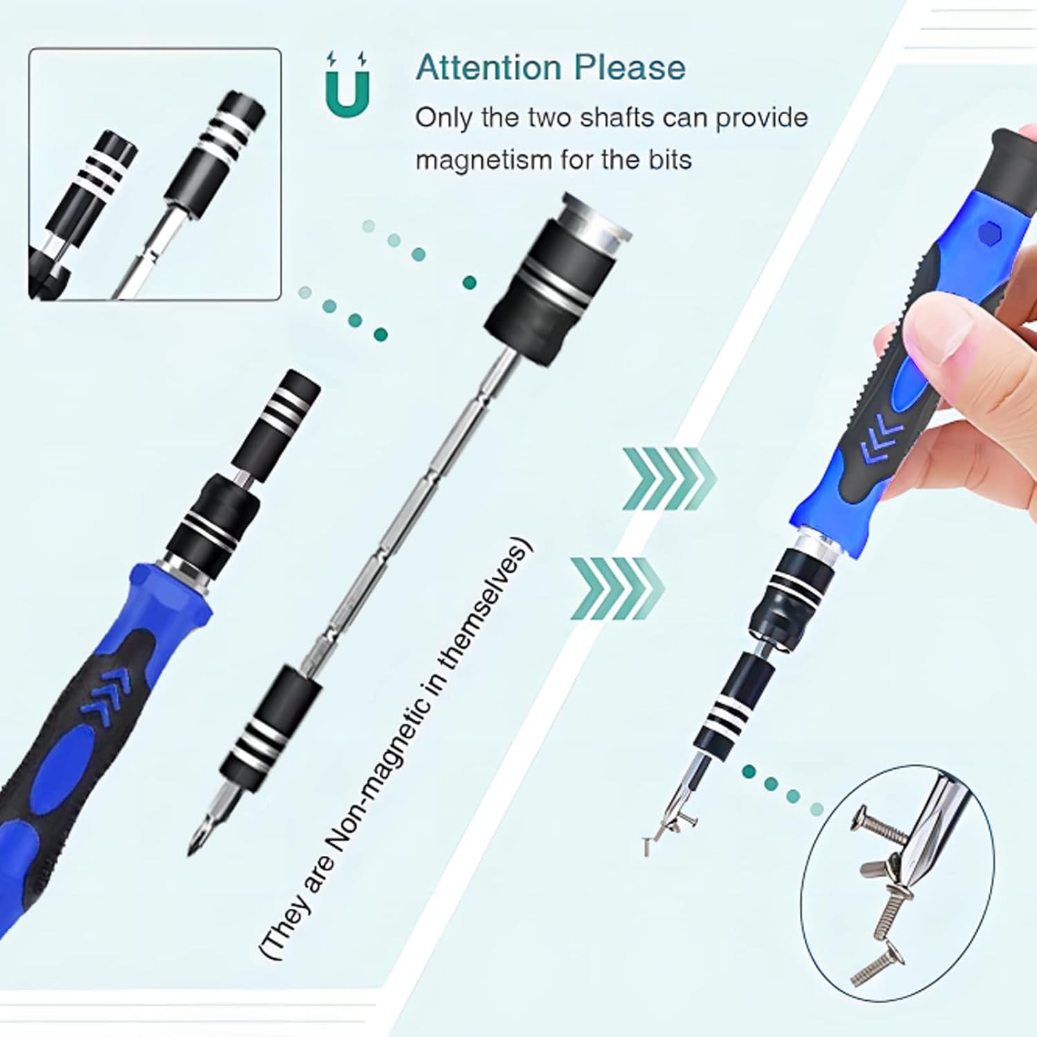 142 IN 1 Professional Computer Repair Tool Kit, Precision Screwdriver Set with 1