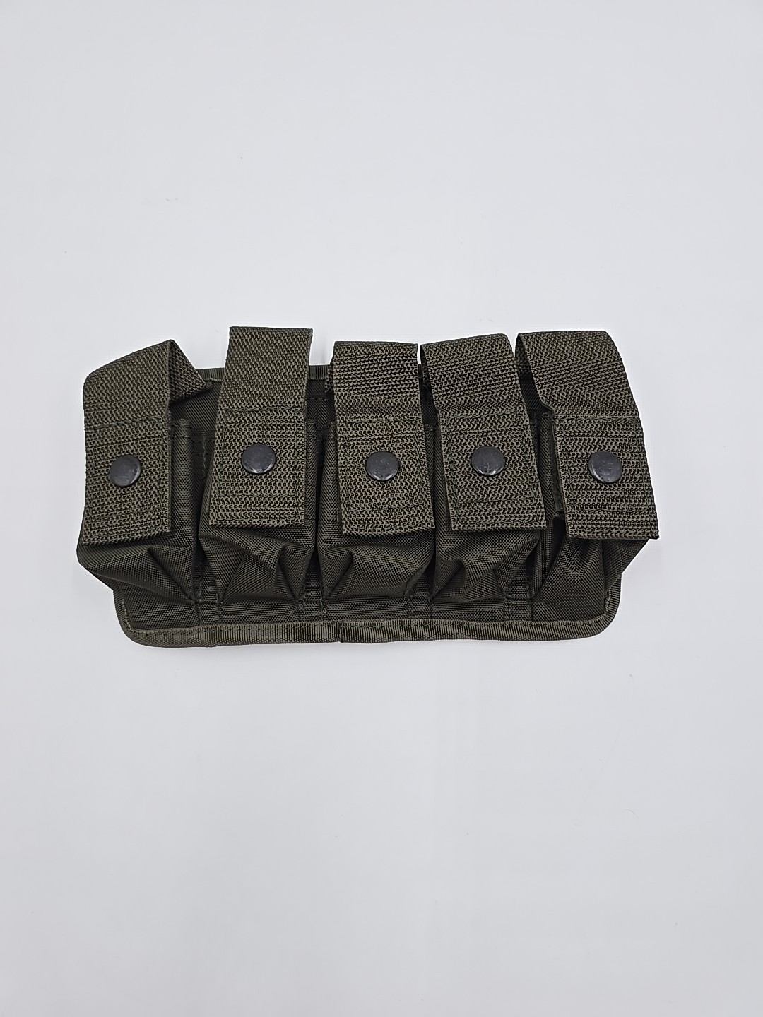 Tactical 5 Pouch Multipurpose Ammo Cartridge Shell Magazine Olive Green Molle