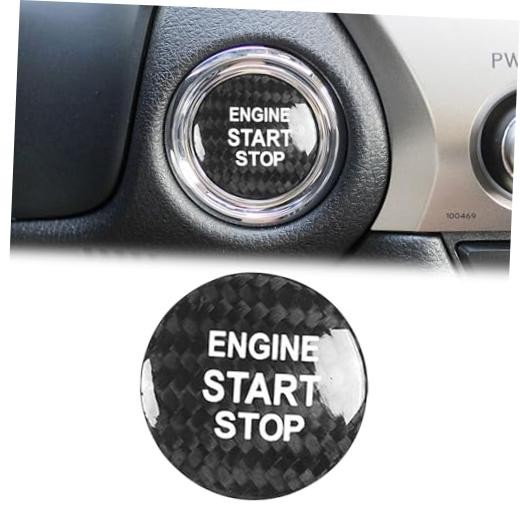 Engine Start Stop Button/Ignition Switch Cover for Lexus 1PCS | Self Black