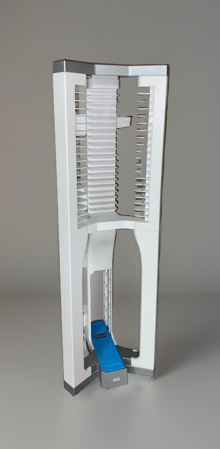 Nintendo Wii Storage Tower Rack Stand Game Console Game Display Level Up Used