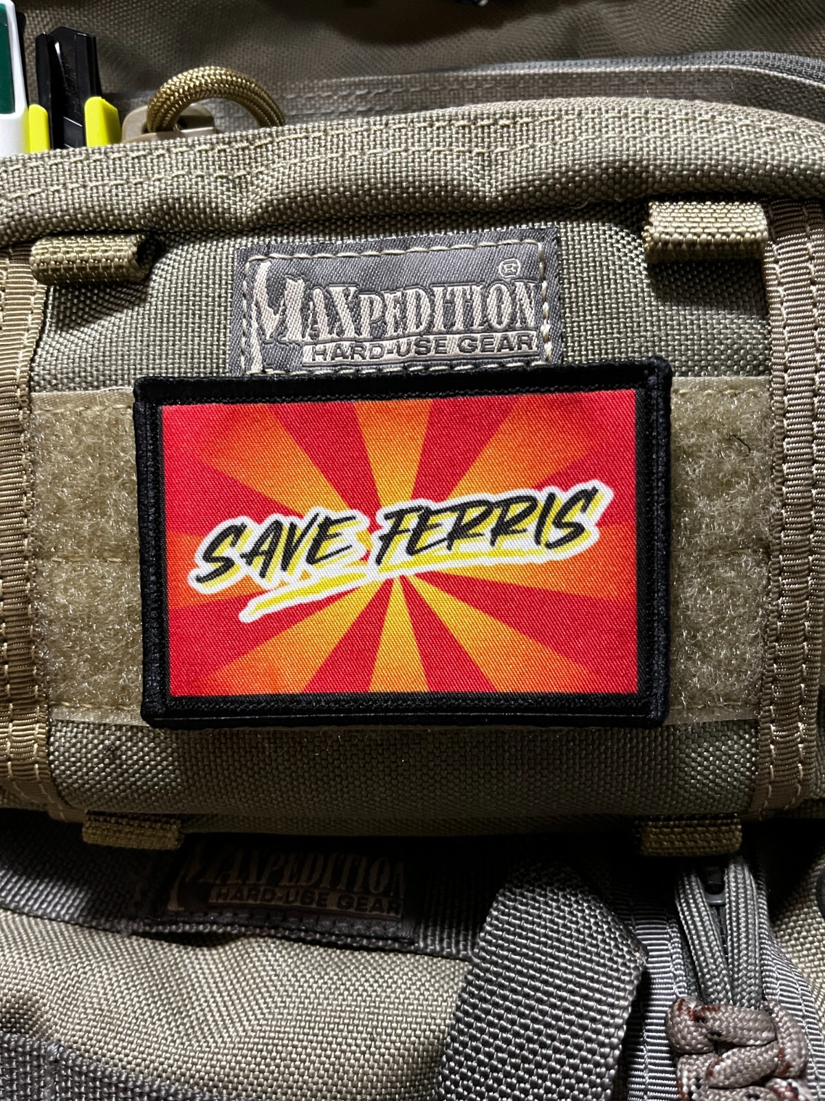 Save Ferris Morale Patch Military Tactical Bible