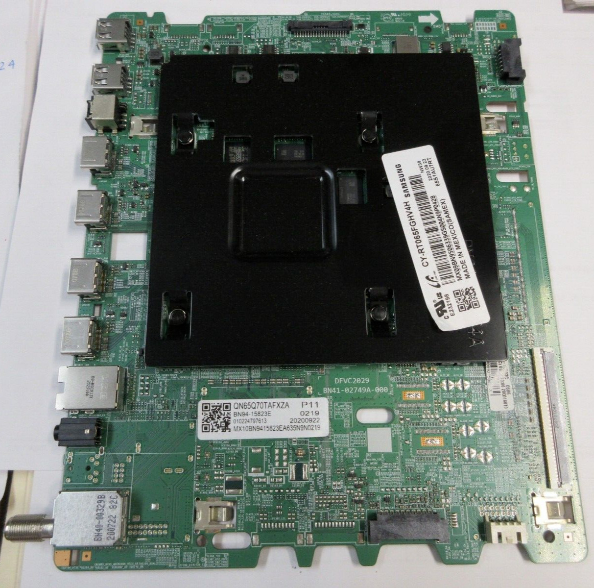 Samsung BN94-15823E Main Board for QN65Q70TAFXZA