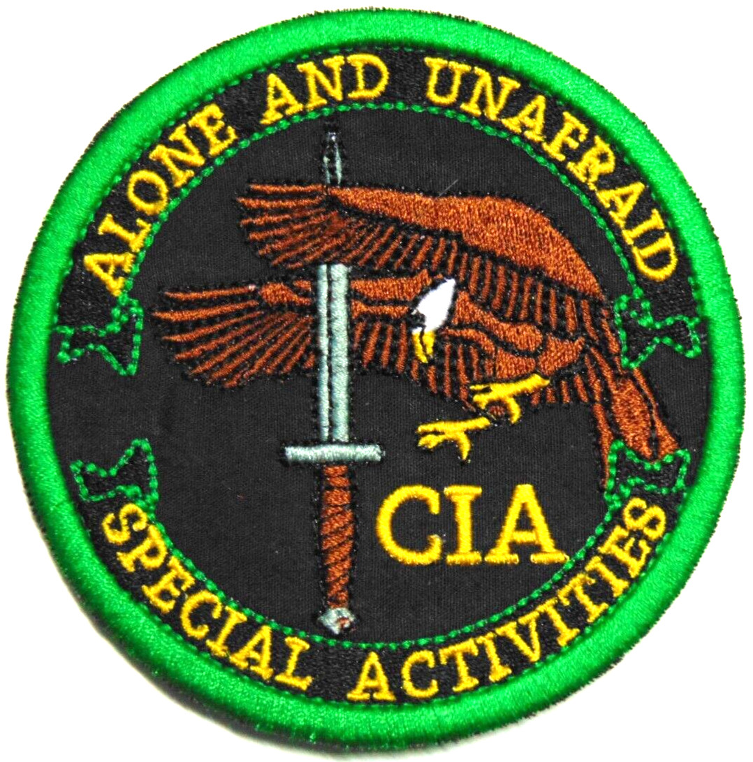 CIA Central Intelligence Agency Special Operations Group SAD Patch (CAMO)