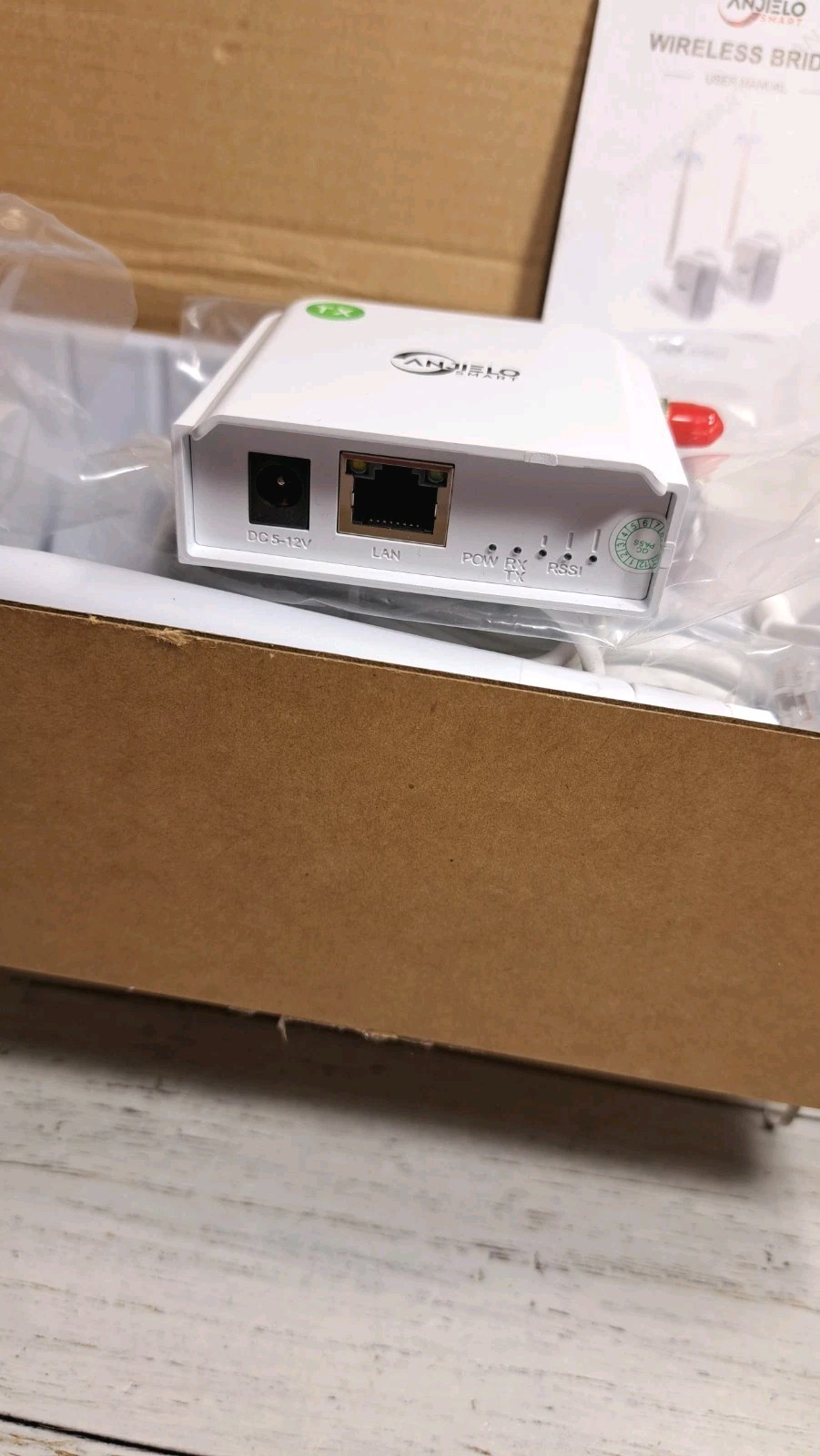 WiFi Halow Wireless Bridge Enhanced Version for 3km Long Distance...
