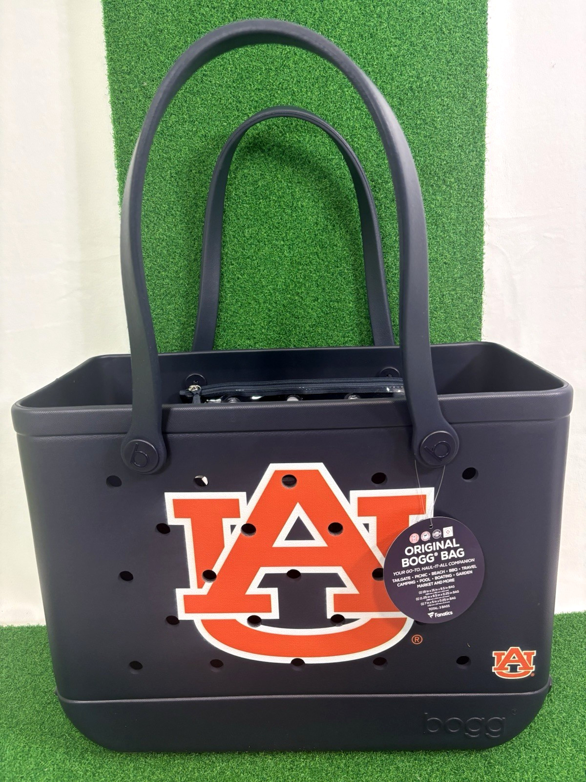NEW Fanatics Collegiate ORIGINAL BOGG BAG Auburn 19"x15"x9.5"