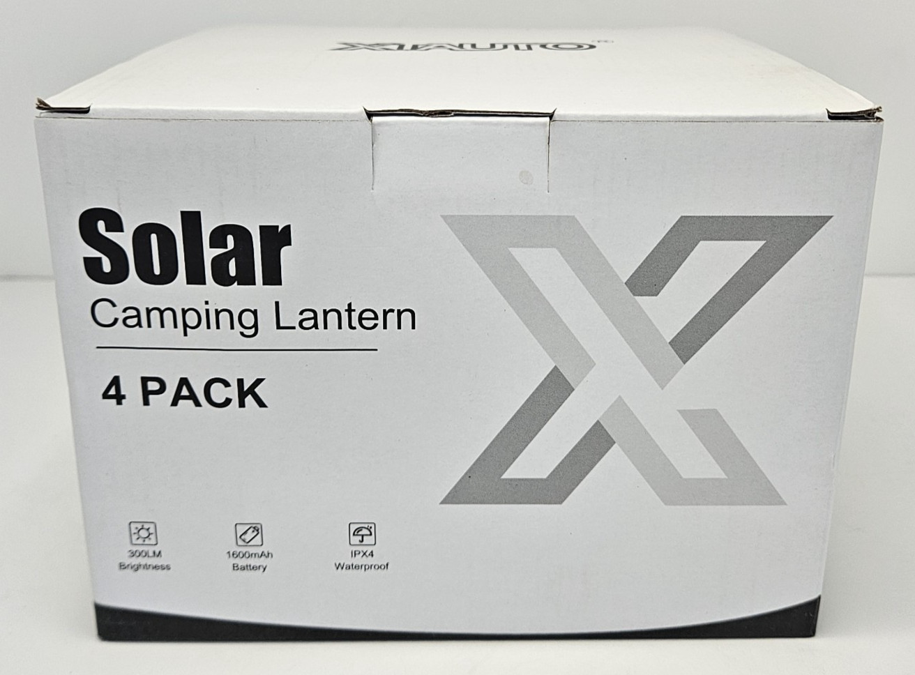 XTAUTO Collapsible Portable LED Camping Lantern 4-Pack