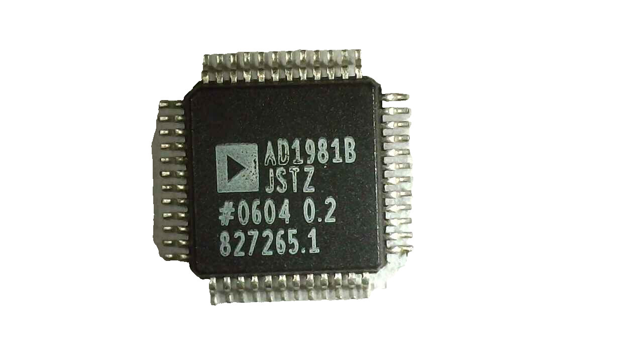 Analog Devices AD1981BJSTZ audio codec IC LQFP48 -USED GUARANTEED-