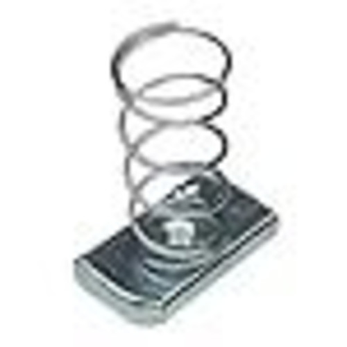 B-Line N225-ZN-1/2 1/2 In Channel Spring Regular Nut,