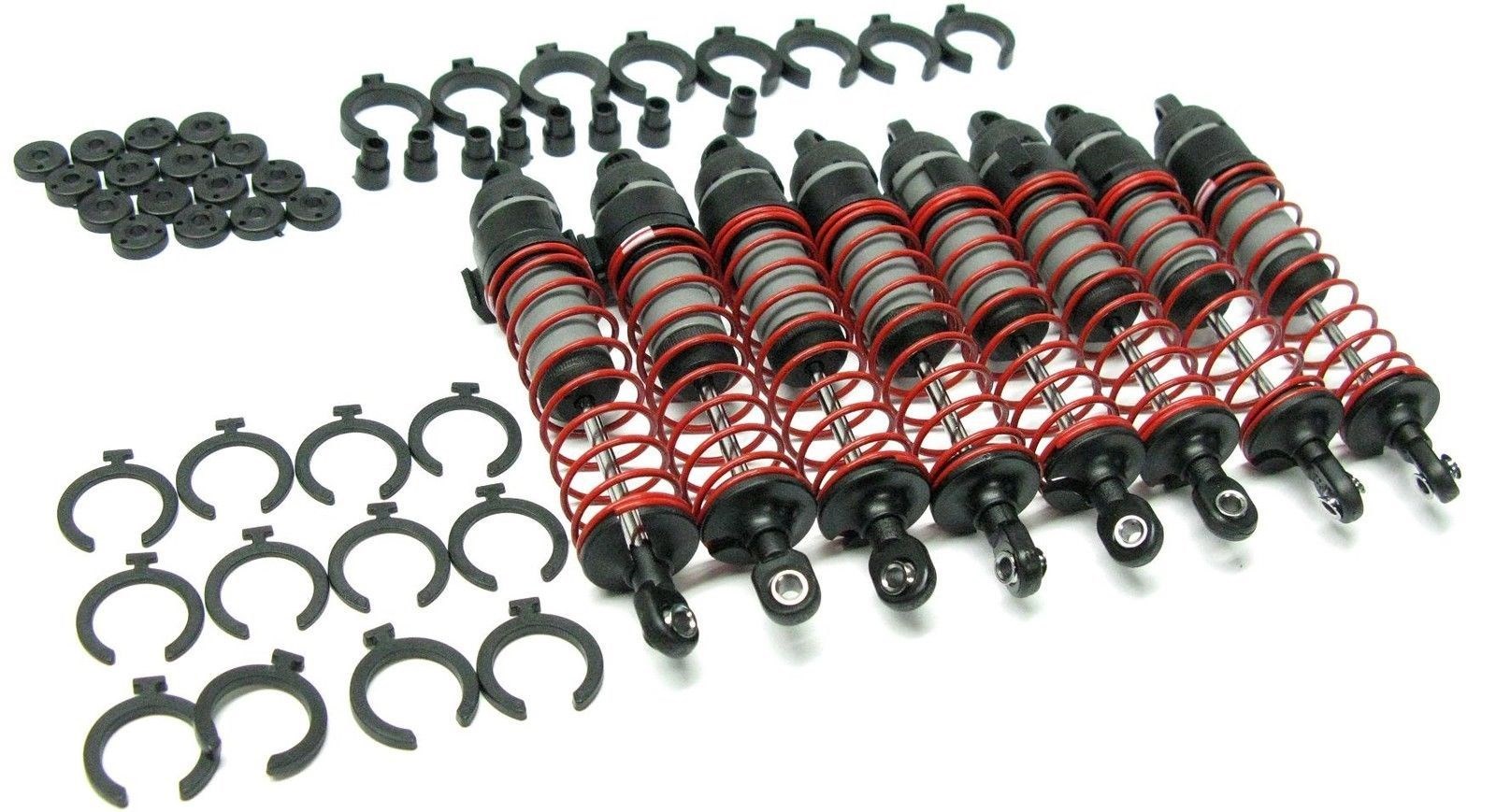 Fits Traxxas T-Maxx 3.3 SHOCKS 49077-3 -  (set 8 spacers assembled dampers